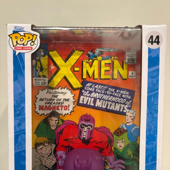 Funko Pop Comic Covers X-Men Magneto Vinyl Collectible 44 - Picture 3 of 8